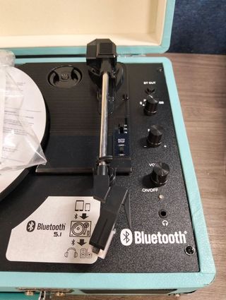 Tocadiscos Bluetooth Swingson On Stage Azul