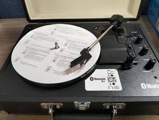 Tocadiscos Bluetooth Swingson On Stage Negro