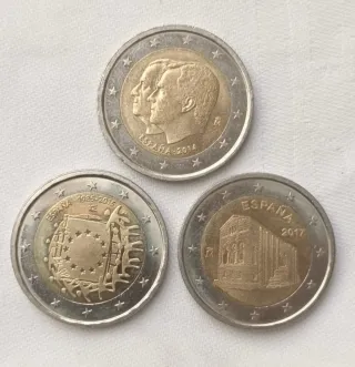 Lote 11 monedas 2€ conmemorativas España
