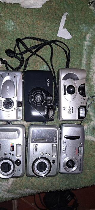 6 fotocamere: Olympus Digital, Kodak, Konica, Beep