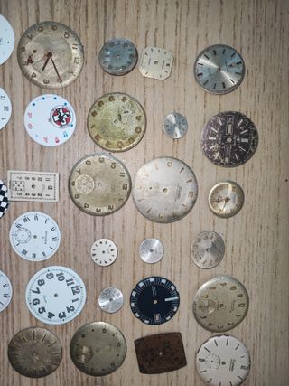 Lote de esferas para relojes