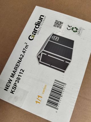 Caseta de jardín resina (2,47m²) New Marena