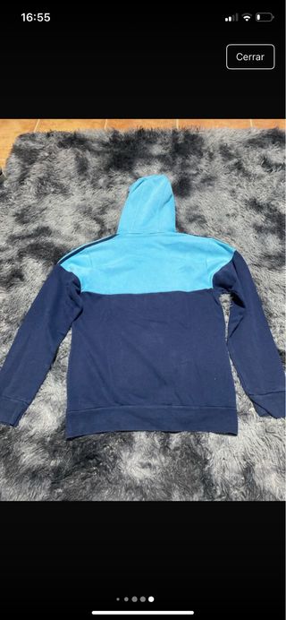 Sudadera Adidas Azul Talla S