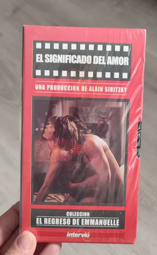 VHS El Significado del Amor Precintado