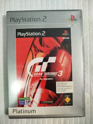 Gran Turismo 3 A-Spec PS2 Platinum