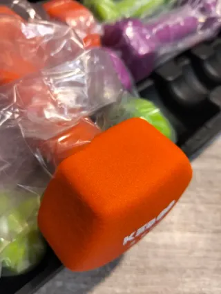 Juego de 6 mancuernas 10 kg Keboo Serie 500