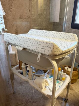 Bañera cambiador bebé