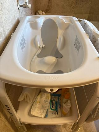 Bañera cambiador bebé