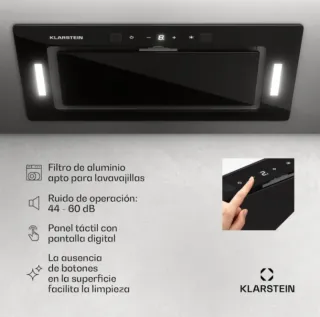 Klarstein Campana de extracción/recirculación