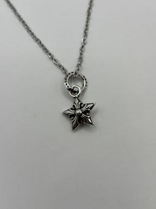Collana Chrome Hearts Stella Argento 925