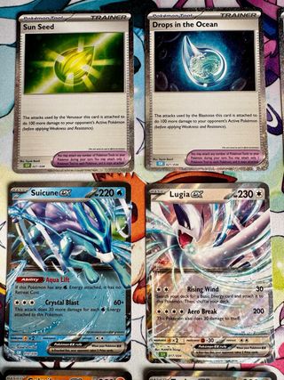 Lote Cartas Pokémon EX