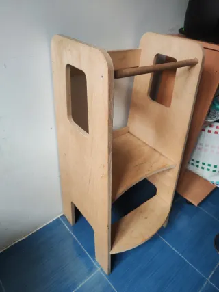 Torre aprendizaje Montessori madera