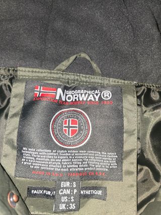 Casaco Geographical Norway Verde