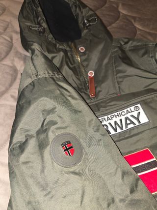 Casaco Geographical Norway Verde