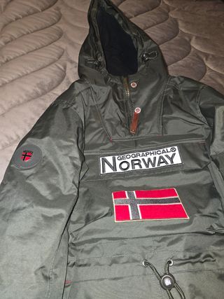 Casaco Geographical Norway Verde