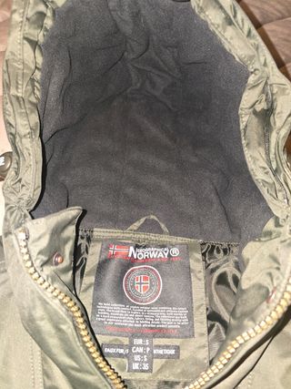 Casaco Geographical Norway Verde