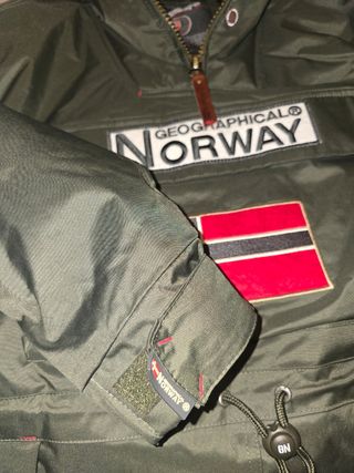 Casaco Geographical Norway Verde