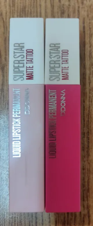 Pintalabios sin estrenar,los dos 5€