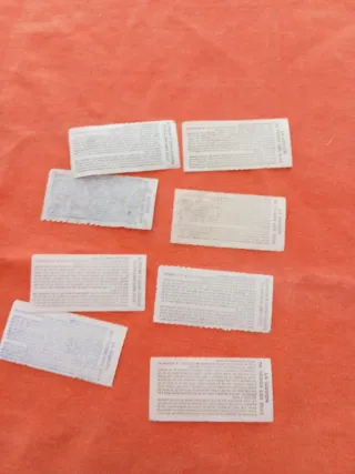 Lotería ONCE antigua - Varios años