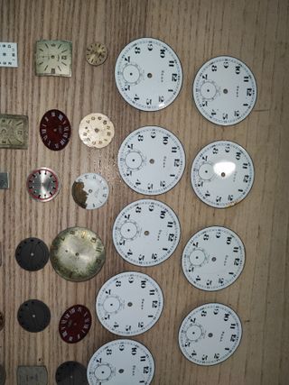 Lote de esferas para relojes y de bolsillo