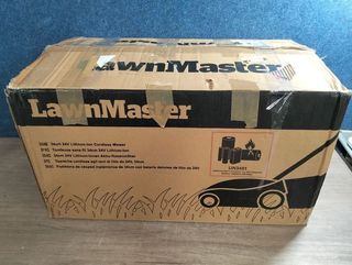Cortacésped LawnMaster CLMF2434G 24V 34cm