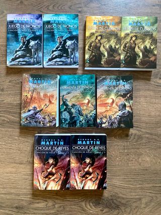 Libros Juego de Tronos