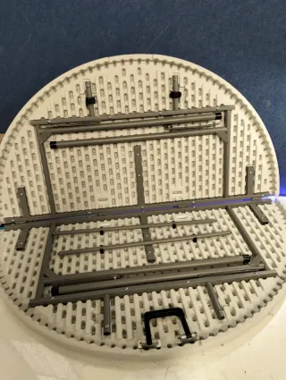 Gardiun Mesa Plegable Redonda KJM120R 122x74cm