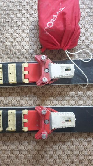 Esquís travesia vintage