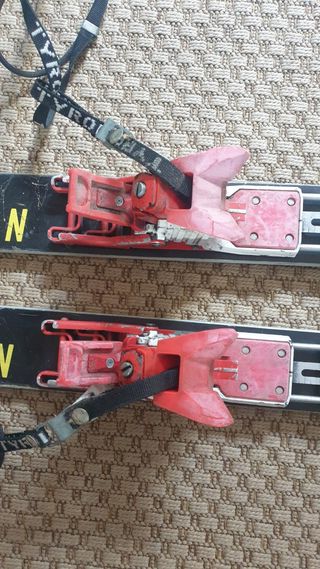 Esquís travesia vintage