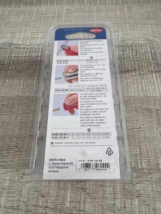 Pelacables Knipex 16 85 125 SB