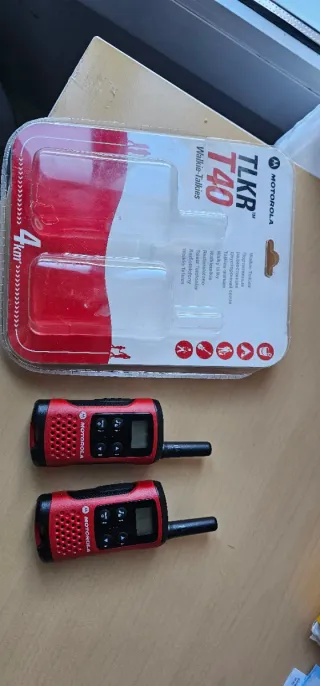 Walkie-Talkies Motorola TLKR T40 (2 uds)