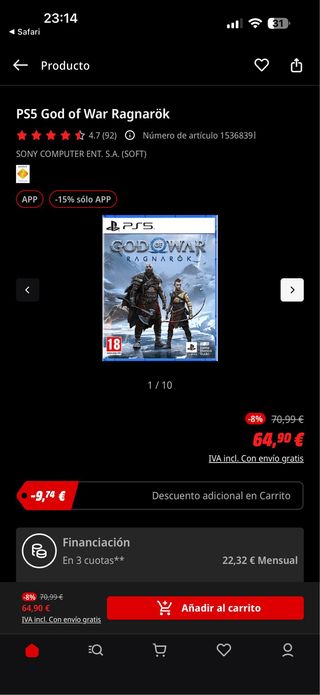 God of War Ragnarök PS5