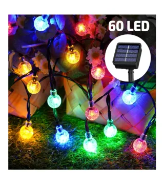 Guirnalda Solar Realky 13.2M 60 Luces LED exterior
