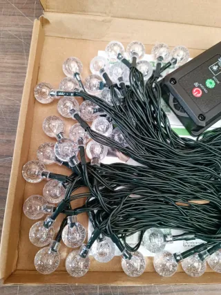 Guirnalda Solar Realky 13.2M 60 Luces LED exterior