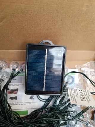 Guirnalda Solar Realky 13.2M 60 Luces LED exterior