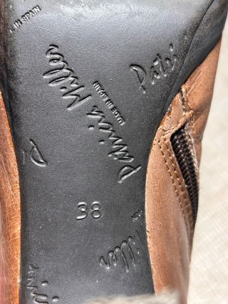 Botines Strover Piel Camel Talla 38