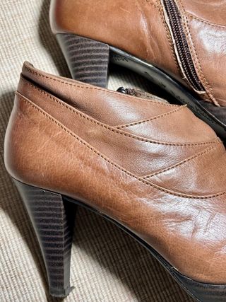 Botines Strover Piel Camel Talla 38