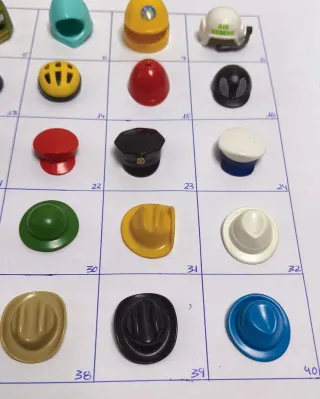 Cascos Gorras Sombreros Playmobil