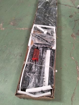 Estructura de cama doble de metal 140x200 cm