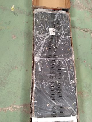 Estructura de cama doble de metal 140x200 cm