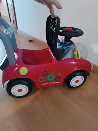 Correpasillos infantil con volante y engranajes