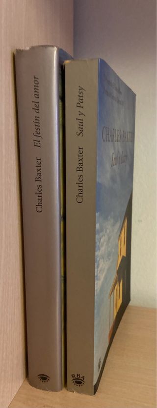 2 libros de Charles Baxter