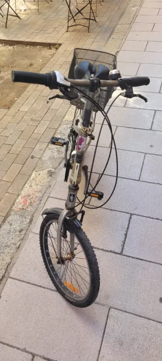 Bicicleta plegable Btwin