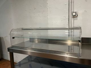 Vitrina expositora neutra cristal