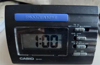 Despertador Casio DQ-541 Negro