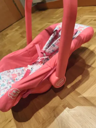 Hamaca para muñecas con estampado de animales