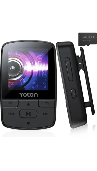 Reproductor MP3 Bluetooth Yoton Negro