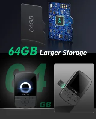 Reproductor MP3 Bluetooth Yoton Negro