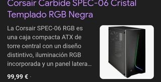 Corsair Carbide SPEC-06 Caja ATX