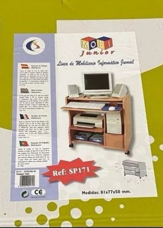 Mesa Escritorio Informatico con ruedas